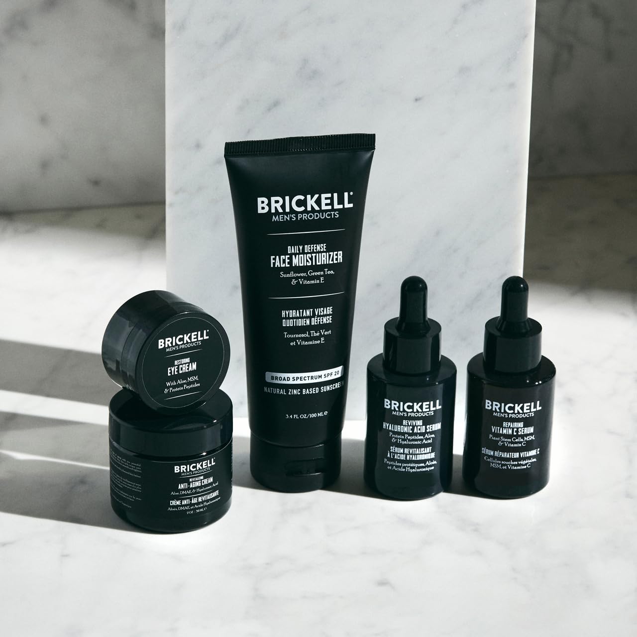 Men's Complete Defense Anti-Aging Routine Set (Unscented)
