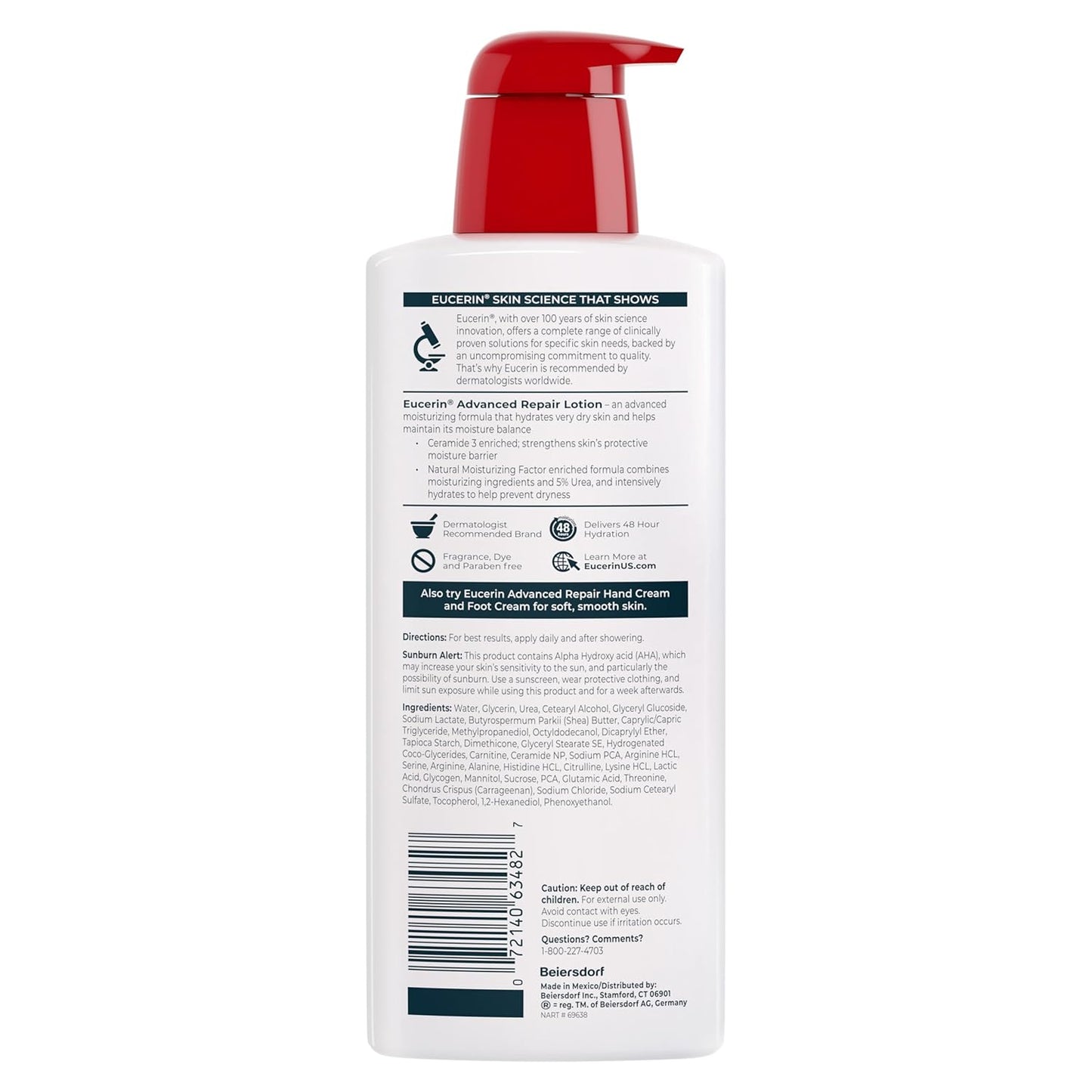 Eucerin Advanced Repair Body Lotion (16.9 fl oz)