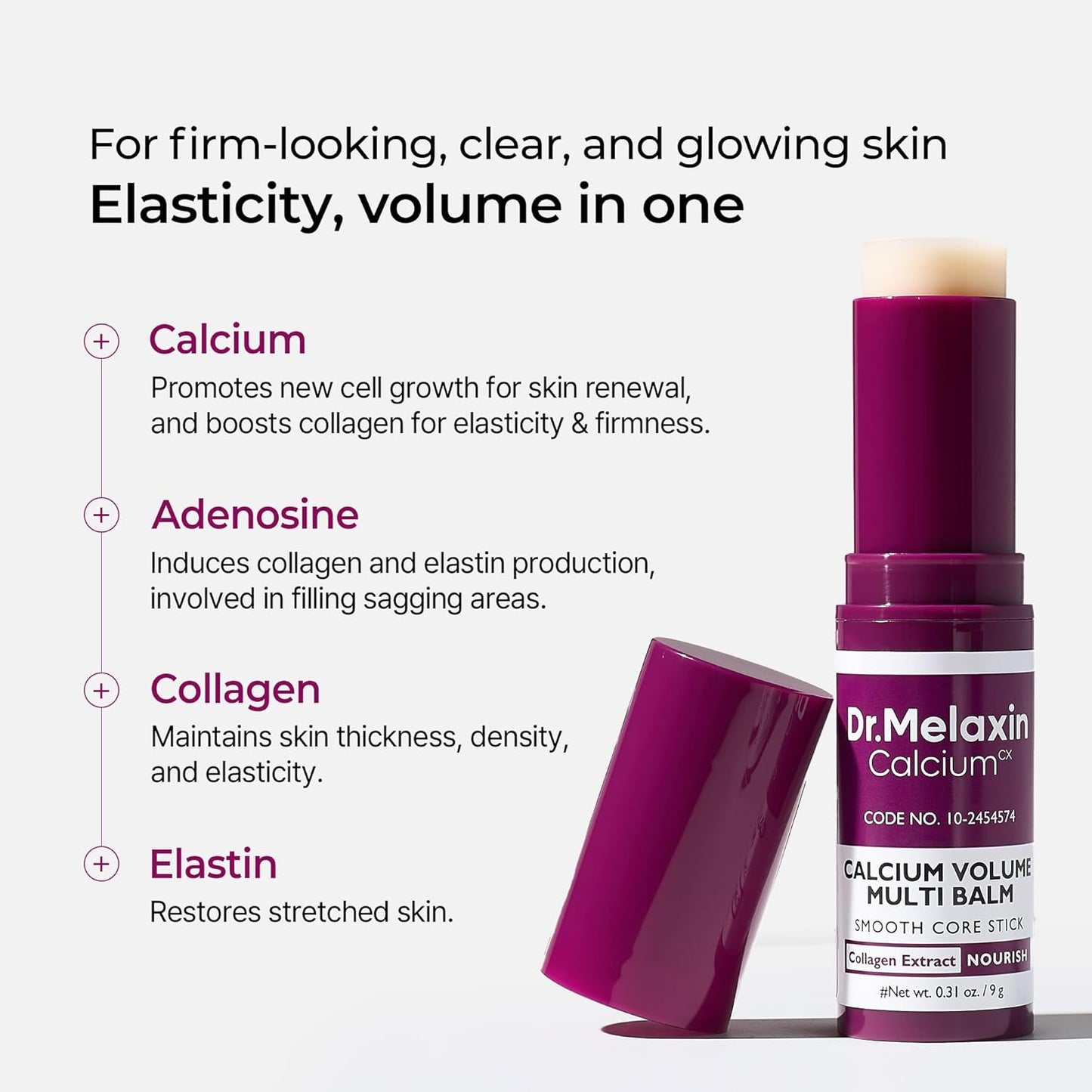 Collagen & Calcium Multi Balm Stick (0.31 oz)
