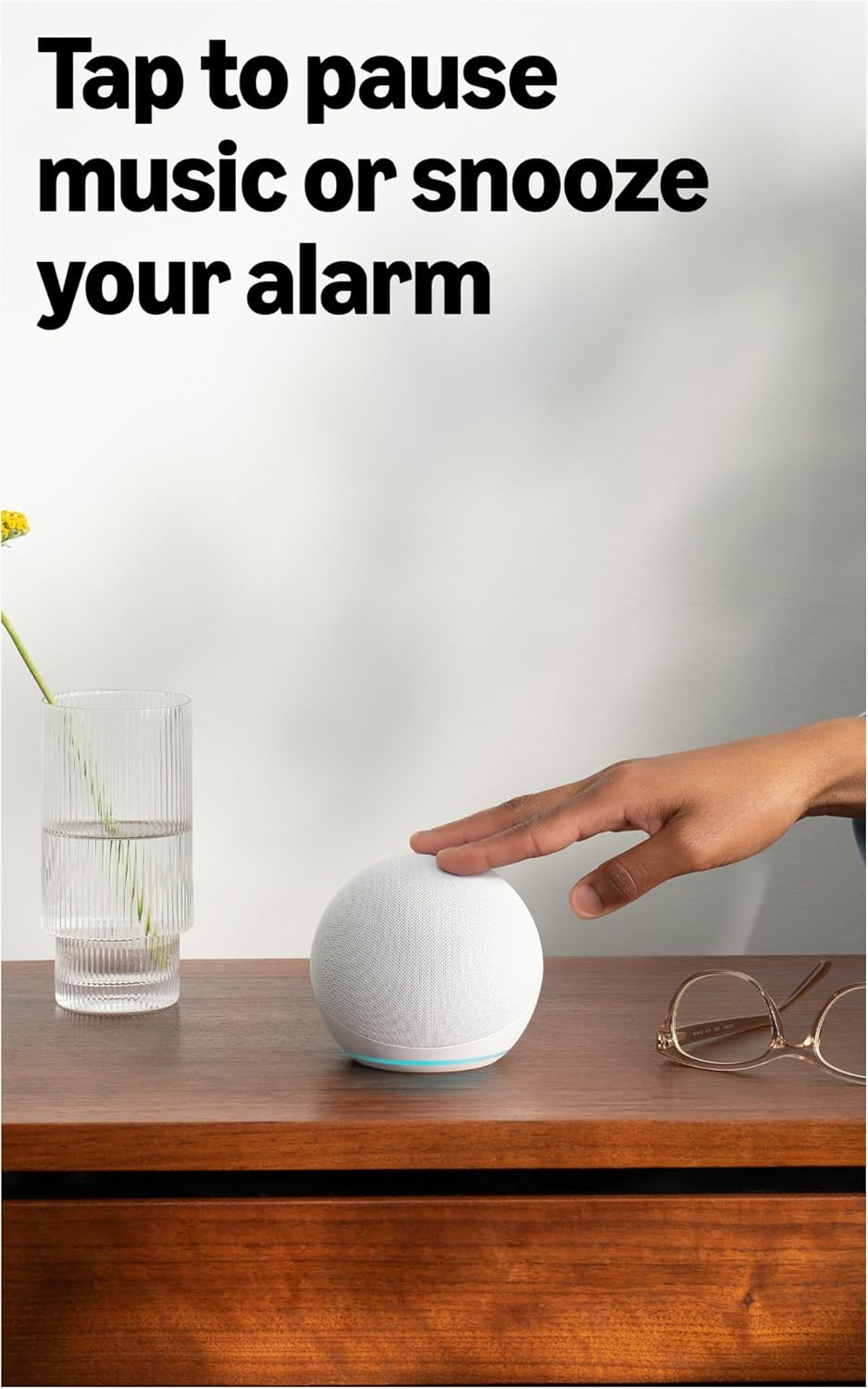 Echo Dot (newest model) - Vibrant sounding speaker, Designed for Alexa+, Great for bedrooms, dining rooms and offices, Charcoal