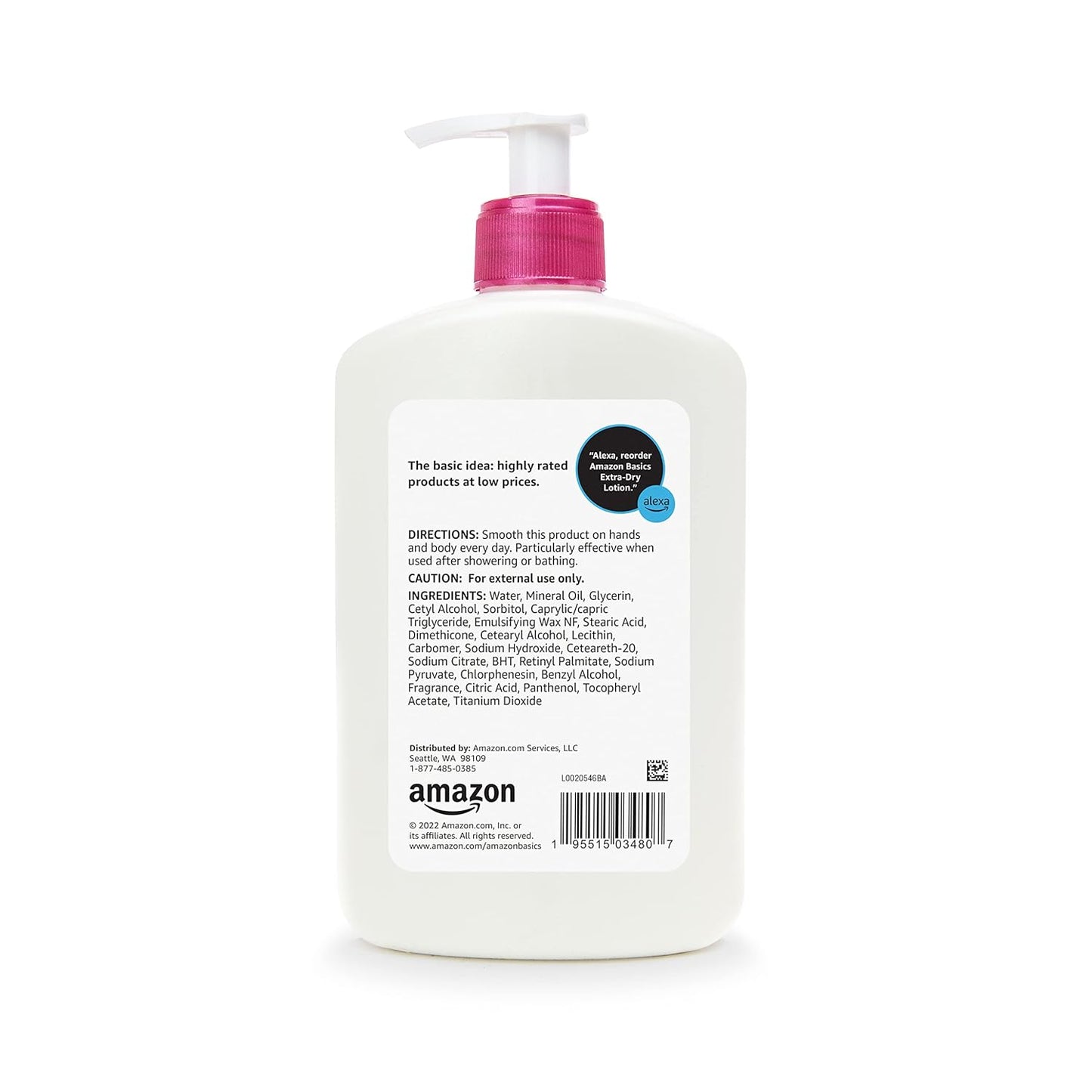 Daily Nourishing Body Lotion for Dry Skin with Vitamins B5 & E (16 fl oz)