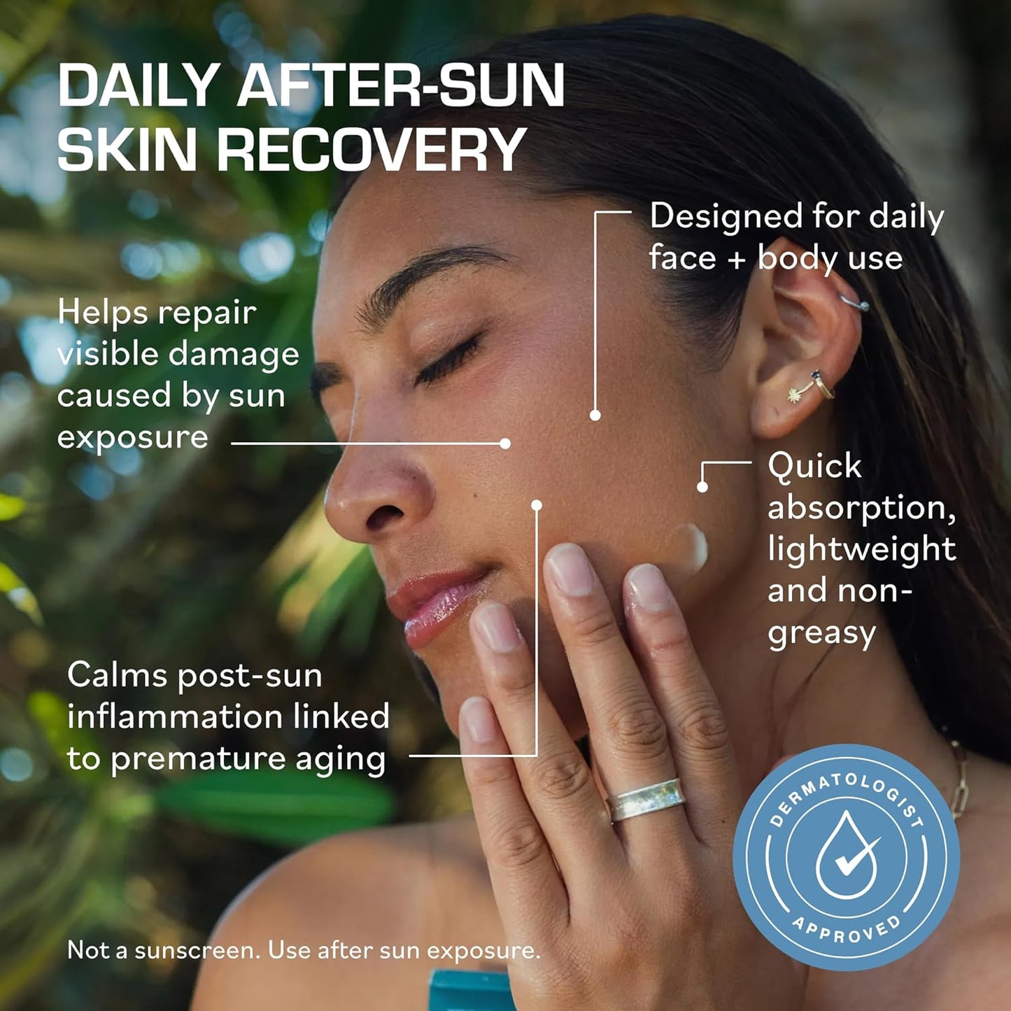 TERNS Everyday Advanced Moisturizer for Face & Body — Marine Bioactive Skin Cream (3.4 Oz)