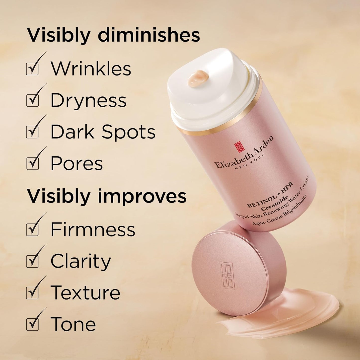 Retinol + HPR Ceramide Rapid Skin Renewing Water Cream (1.7 fl oz)