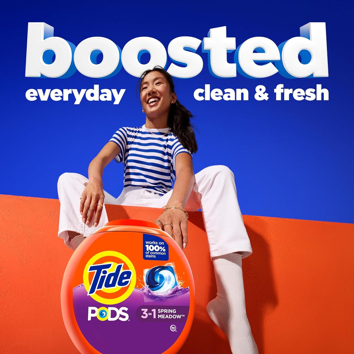 Tide PODS Laundry Detergent Soap Pods, Spring Meadow, 112 Count (Copy)